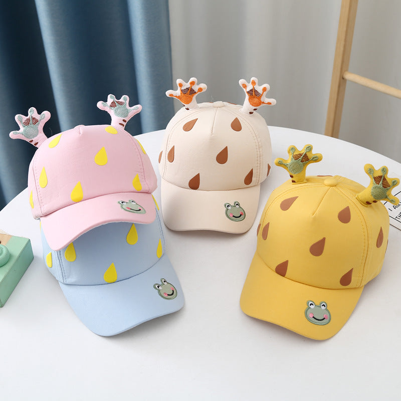Baby Frog Tentacles Cartoon Children's Baseball Cap
