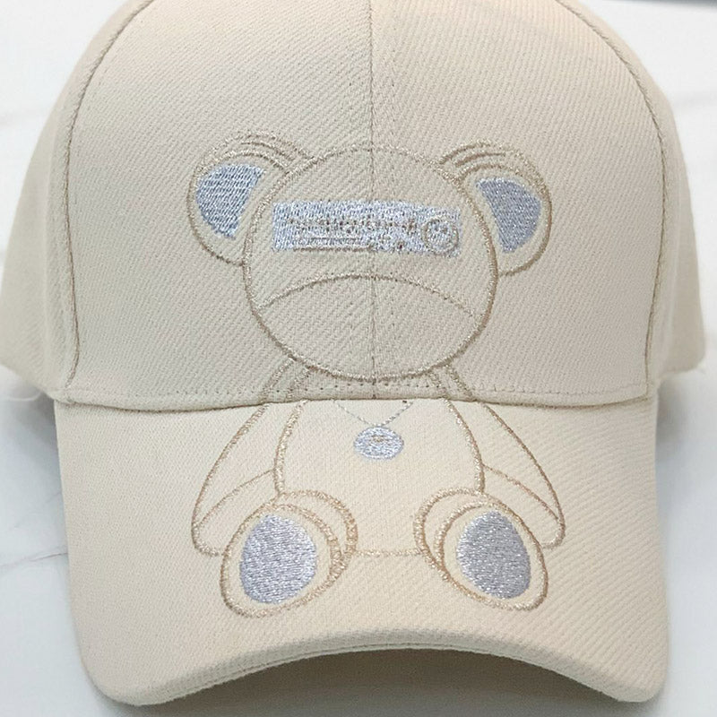 Cute Teddy Bear Embroidery Baseball Cap