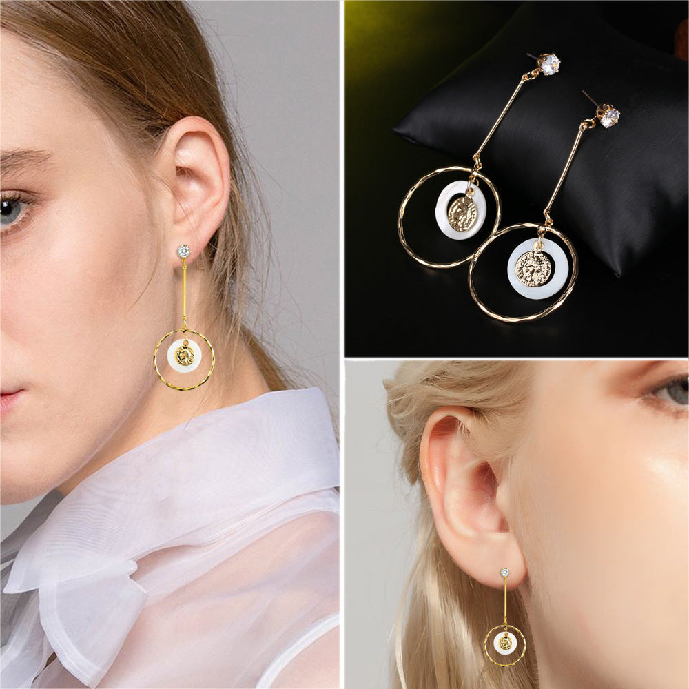 Fashion Personality Hoop Earrings
