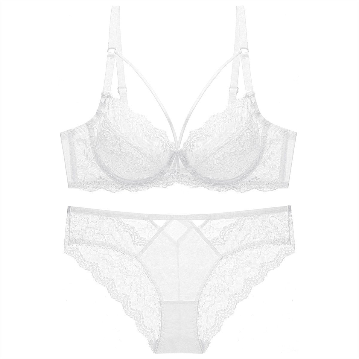 Sexy Lace Ultra-Thin Breathable Minimizer Bra