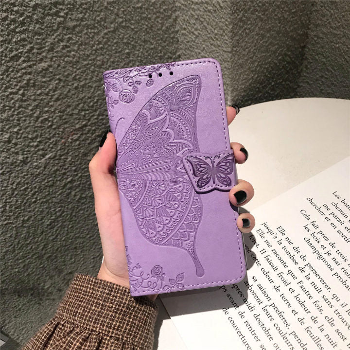Mobile phone holster flip embossed for iphone 13 & 12