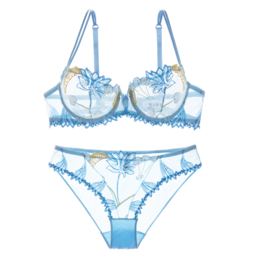 Ziibras Ultra-thin Lace Bras Sets