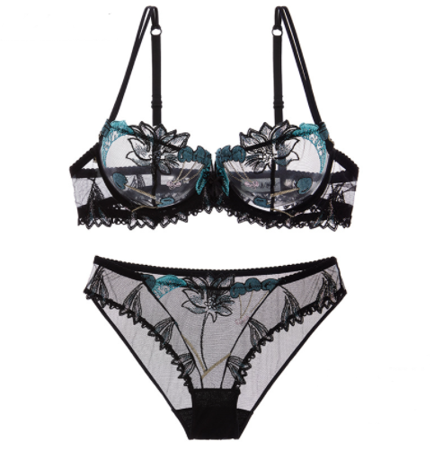 Ziibras Ultra-thin Lace Bras Sets