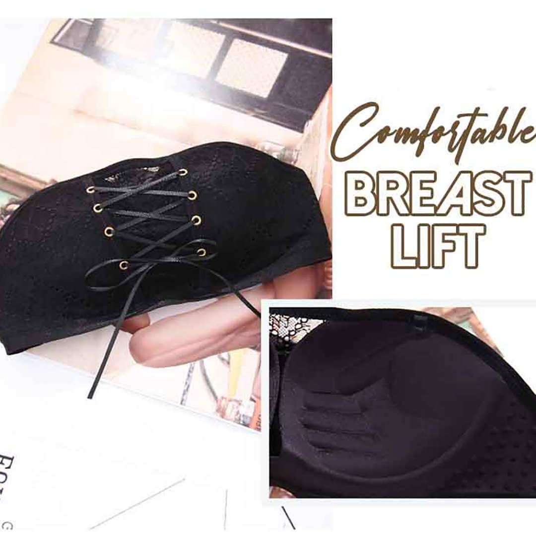 Lace Strapless Wire Free Bra 32A to 38B