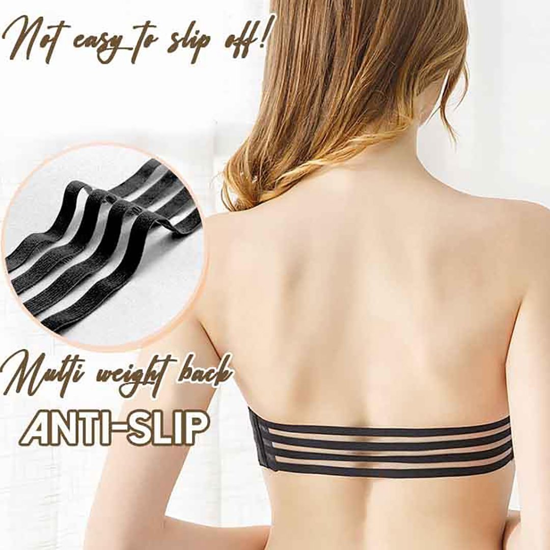 Lace Strapless Wire Free Bra 32A to 38B