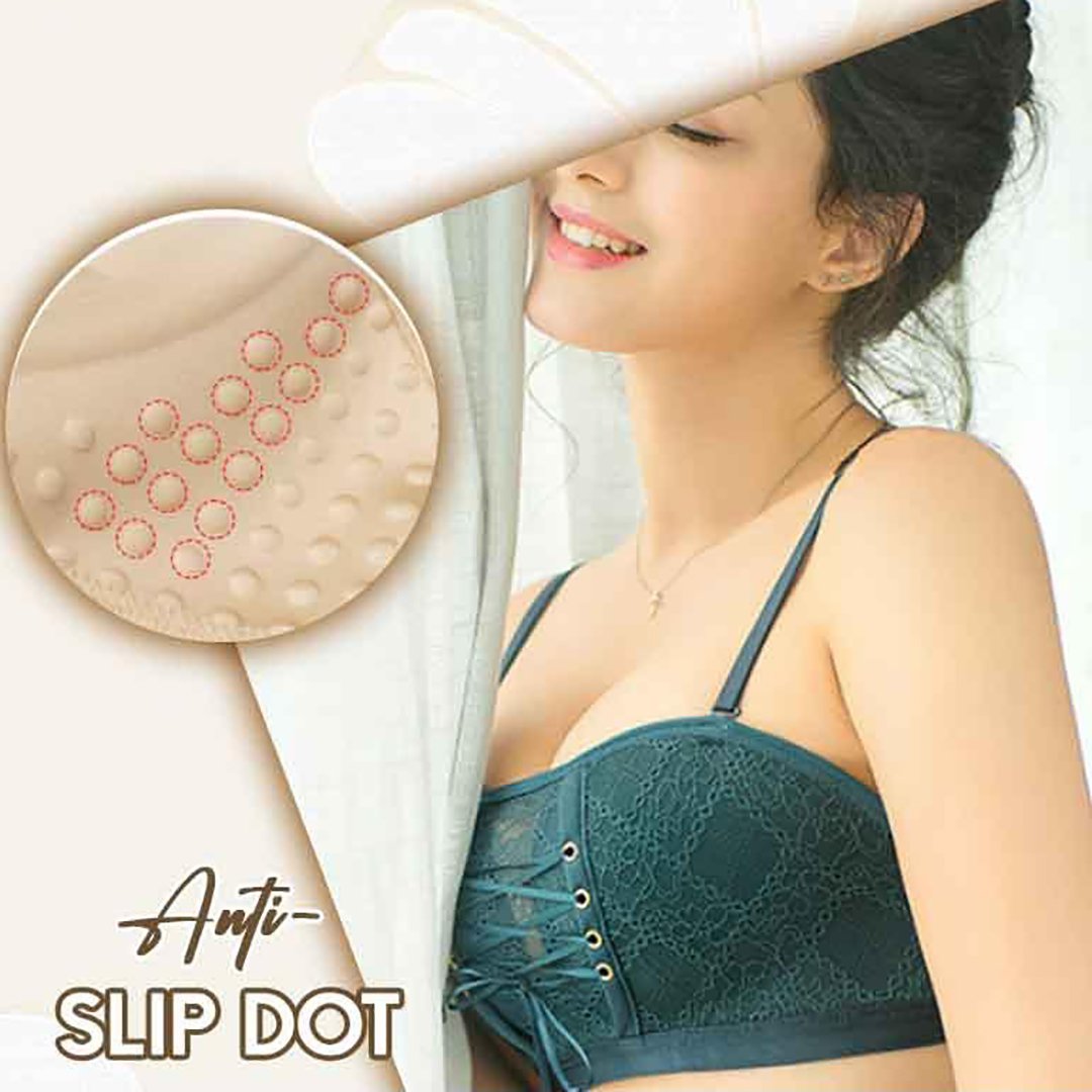 Lace Strapless Wire Free Bra 32A to 38B