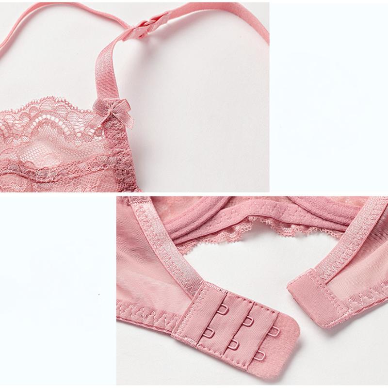 Sexy Lace Ultra-Thin Breathable Minimizer Bra