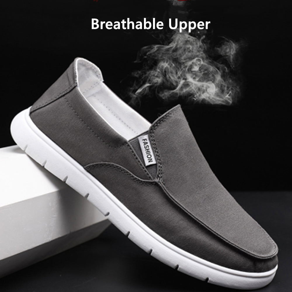 Men Canvas Shoes Breathable Sneakers