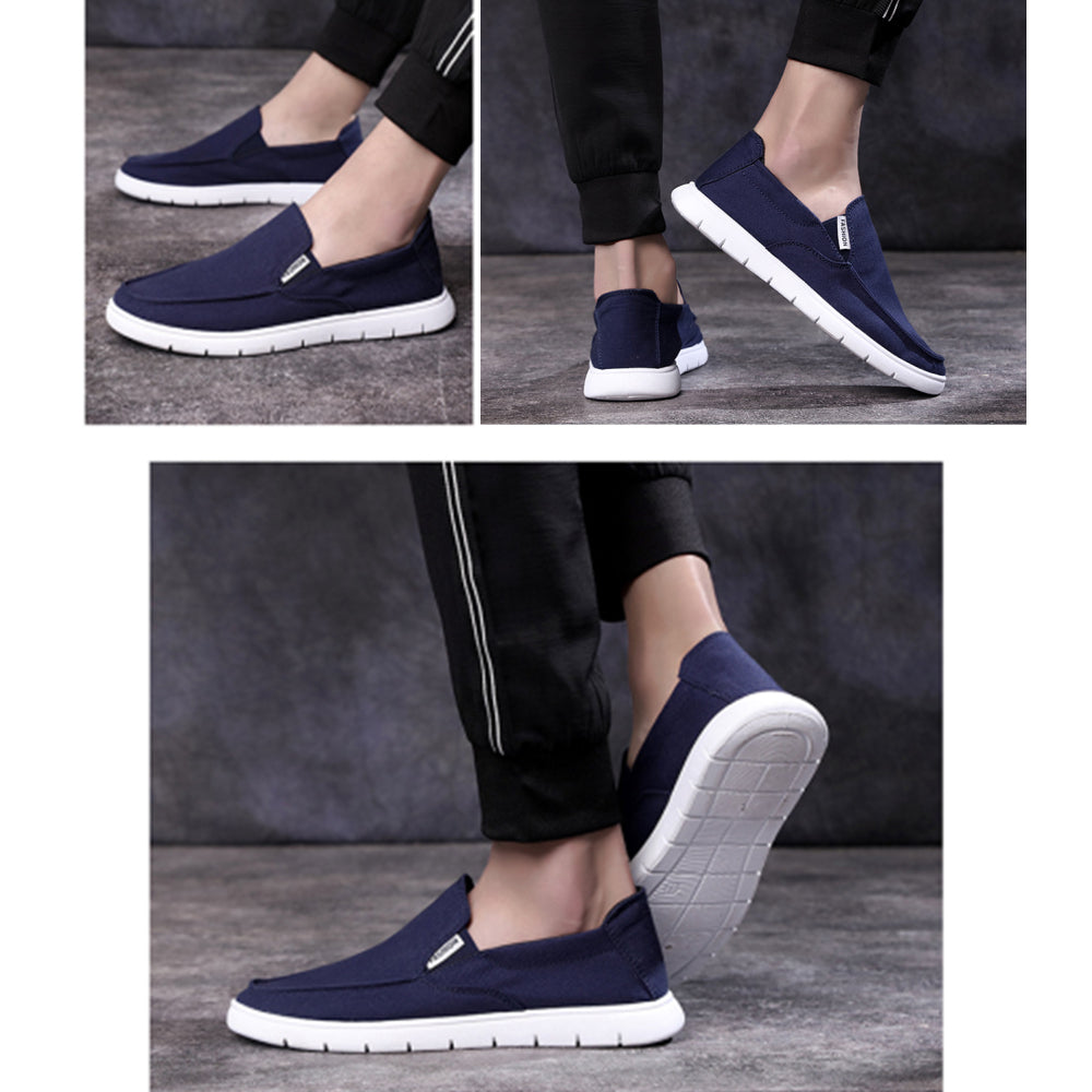 Men Canvas Shoes Breathable Sneakers