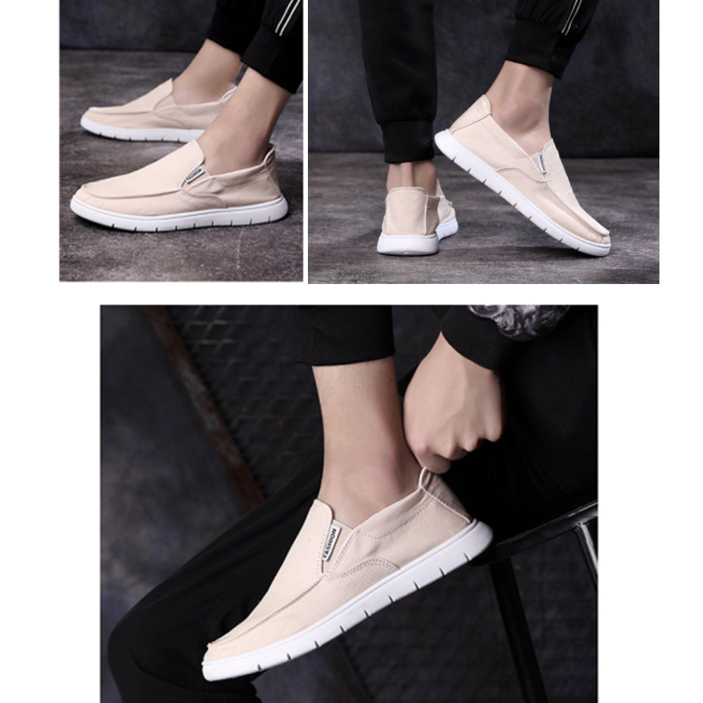 Men Canvas Shoes Breathable Sneakers